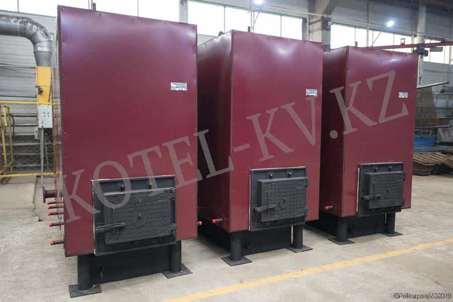 Водогрейный твердотопливный котел для частной котельной Водогрейный твердотопливный котел