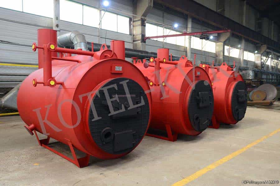 Парогенератор на дровах