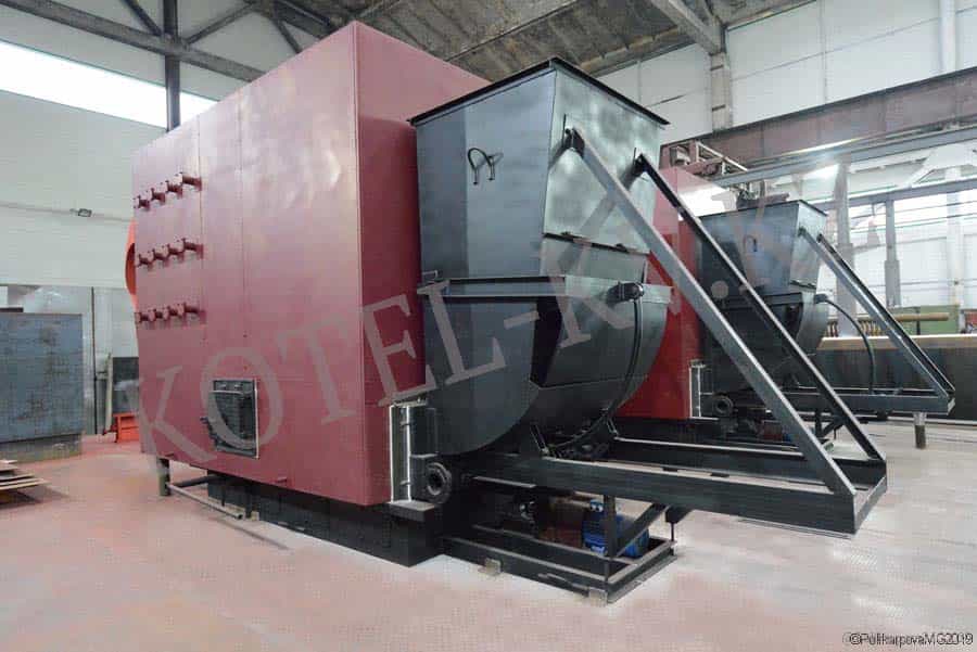 Котел КВм с ТШПМ Котел с топкой ТШПМ