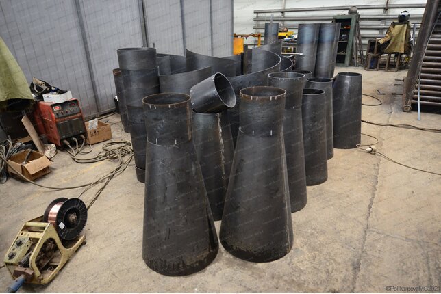 Изготовление промышленных циклонов ЦН 11 300 1УП