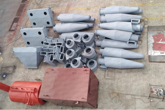 Производство промышленных циклонов ЦН 15 500 2СП