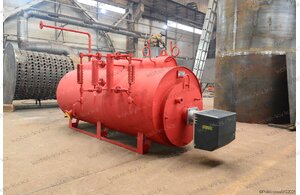 Котел промышленный паровой на газу 300 кг с температурой 130 С