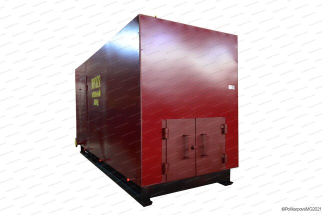 На древесных отходах котел 1280 кВт